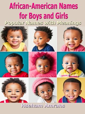 cover image of African-American Names for Boys and Girls
